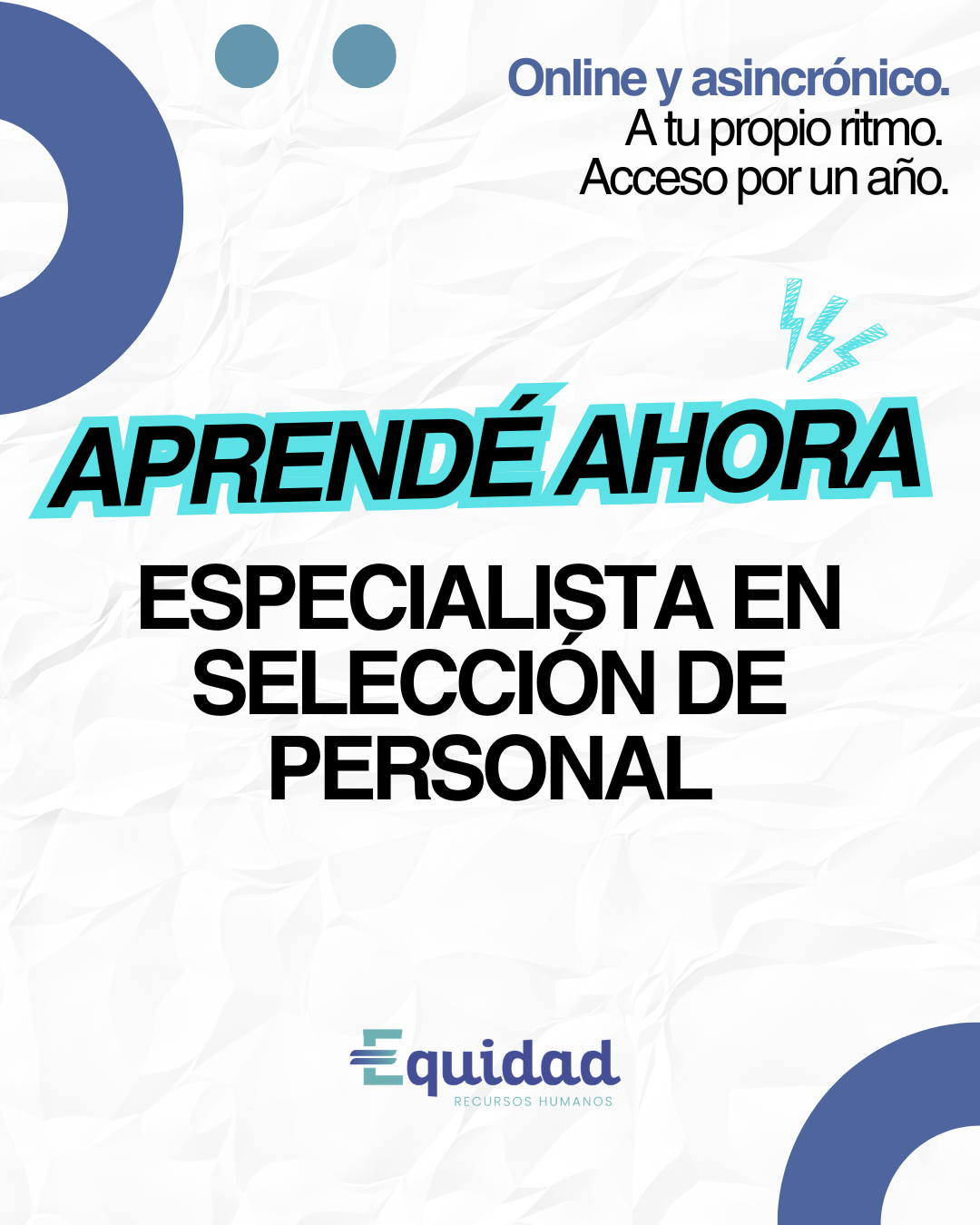 Especialización en Selección de Personal